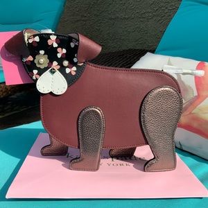 Kate Spade leather Puppy Purse